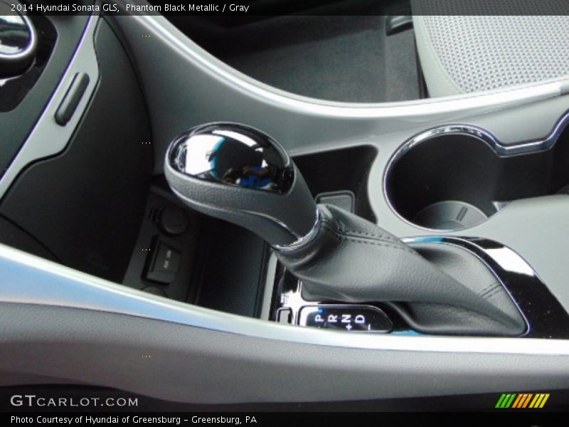 Phantom Black Metallic / Gray 2014 Hyundai Sonata GLS