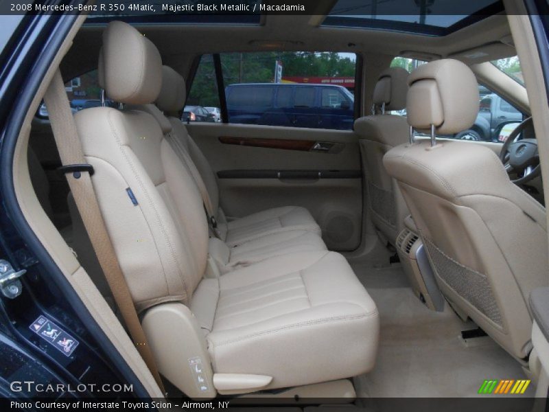 Majestic Black Metallic / Macadamia 2008 Mercedes-Benz R 350 4Matic