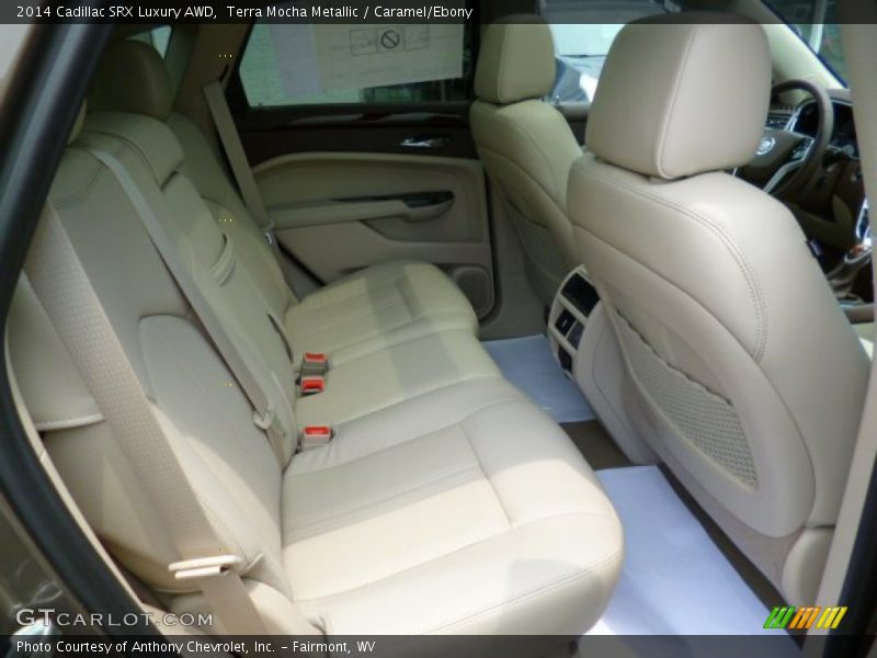Terra Mocha Metallic / Caramel/Ebony 2014 Cadillac SRX Luxury AWD