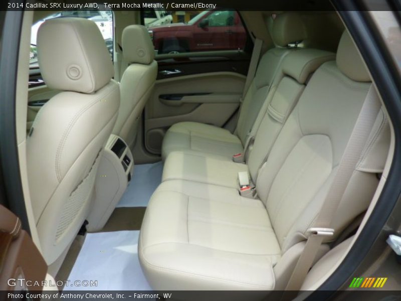 Terra Mocha Metallic / Caramel/Ebony 2014 Cadillac SRX Luxury AWD