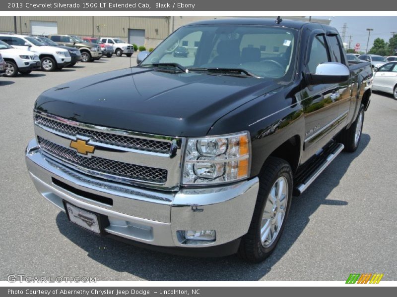 Black / Ebony 2013 Chevrolet Silverado 1500 LT Extended Cab