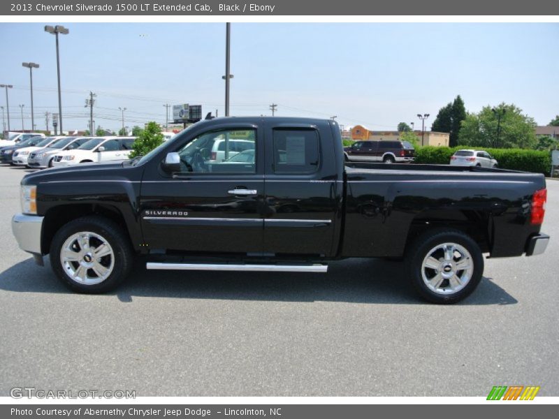 Black / Ebony 2013 Chevrolet Silverado 1500 LT Extended Cab