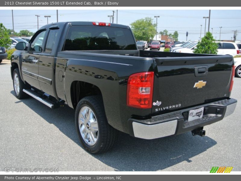 Black / Ebony 2013 Chevrolet Silverado 1500 LT Extended Cab