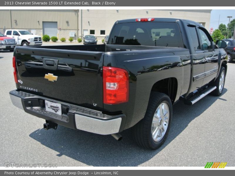Black / Ebony 2013 Chevrolet Silverado 1500 LT Extended Cab