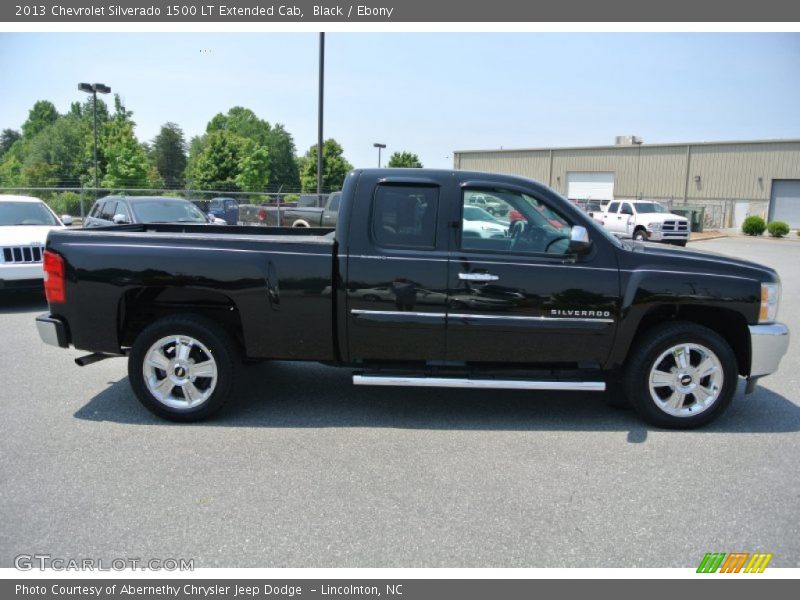 Black / Ebony 2013 Chevrolet Silverado 1500 LT Extended Cab
