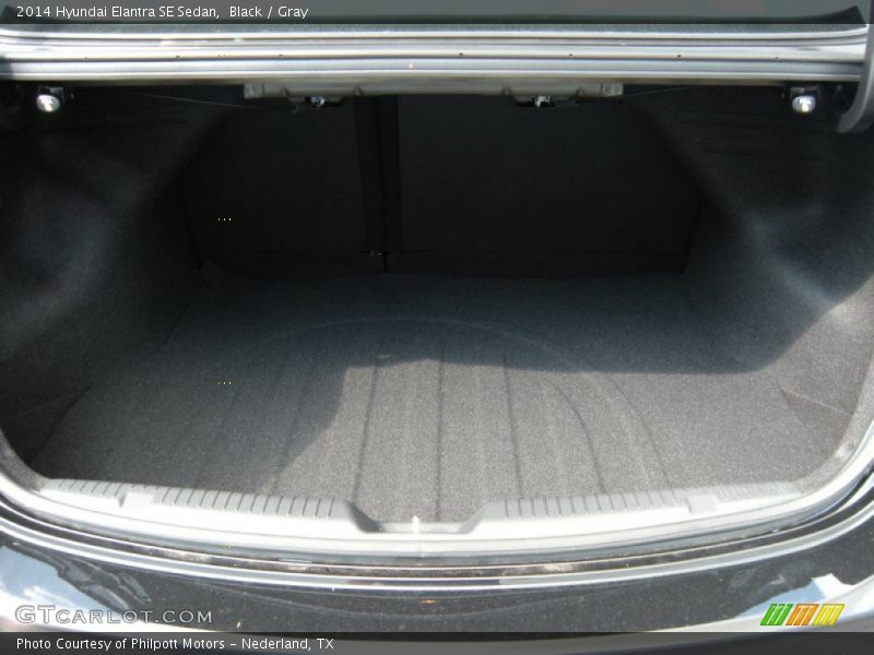 Black / Gray 2014 Hyundai Elantra SE Sedan