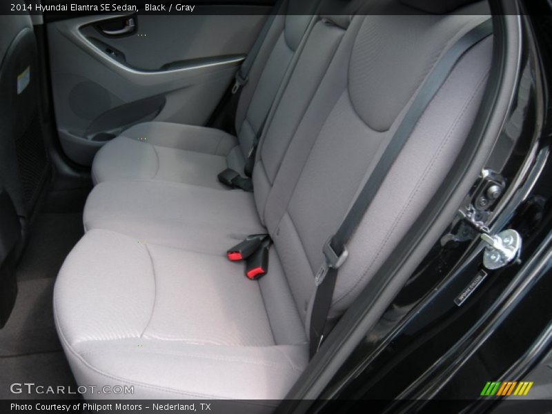 Black / Gray 2014 Hyundai Elantra SE Sedan