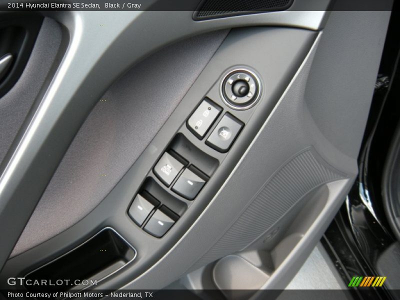 Black / Gray 2014 Hyundai Elantra SE Sedan