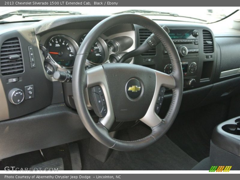 Black / Ebony 2013 Chevrolet Silverado 1500 LT Extended Cab