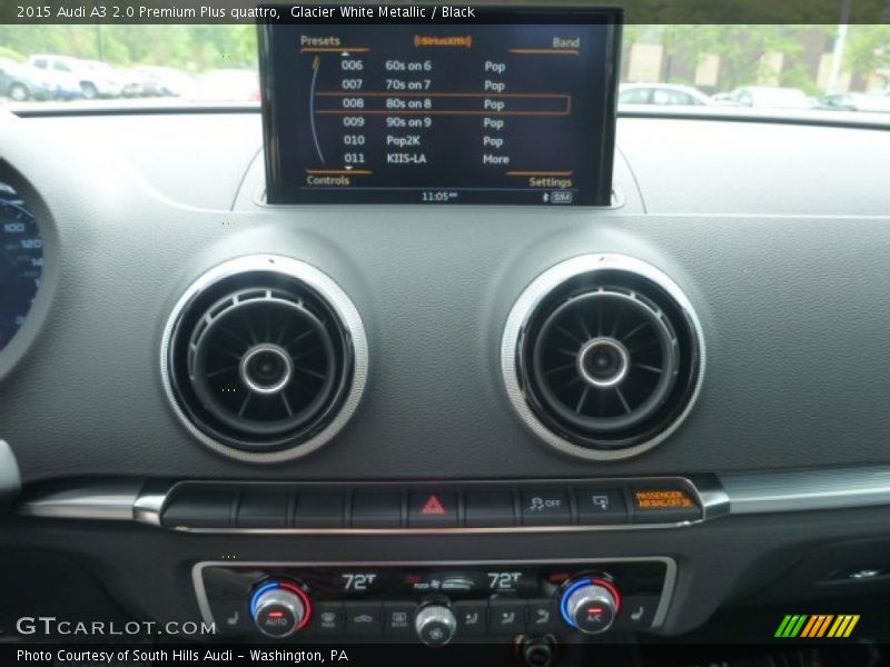 Controls of 2015 A3 2.0 Premium Plus quattro