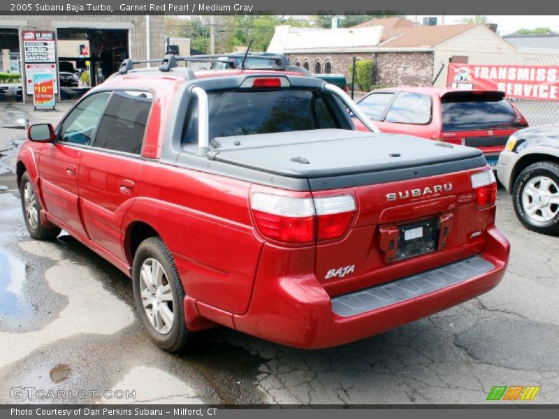 Garnet Red Pearl / Medium Gray 2005 Subaru Baja Turbo