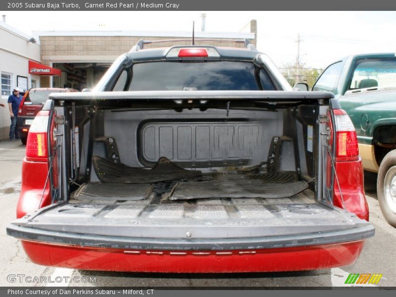 Garnet Red Pearl / Medium Gray 2005 Subaru Baja Turbo