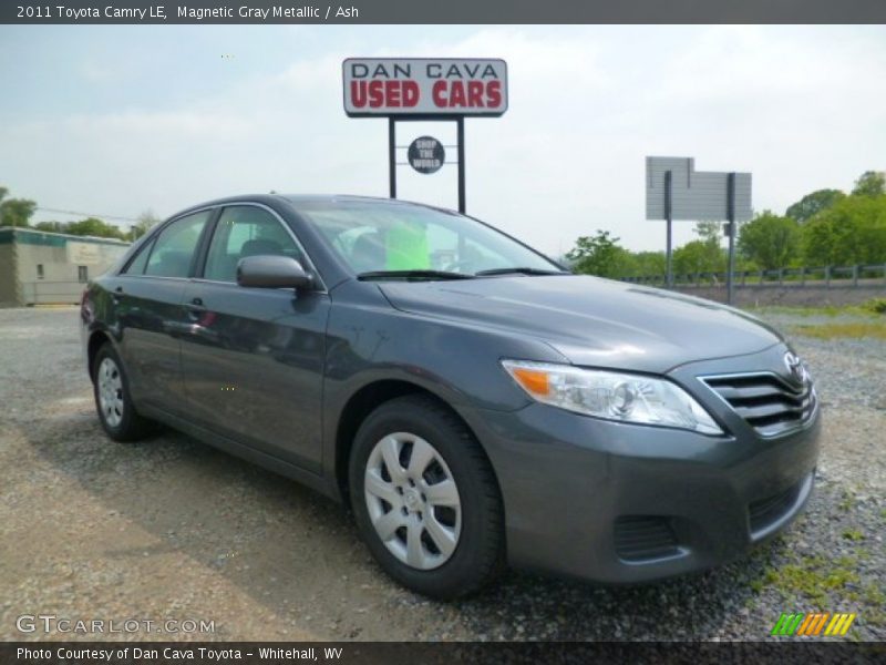 Magnetic Gray Metallic / Ash 2011 Toyota Camry LE