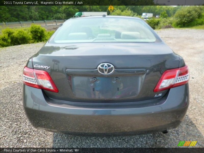Magnetic Gray Metallic / Ash 2011 Toyota Camry LE