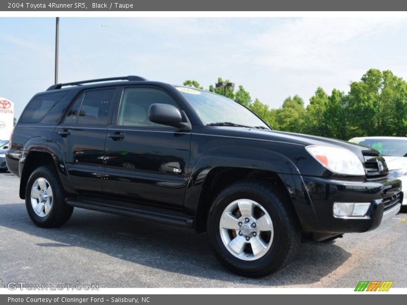 Black / Taupe 2004 Toyota 4Runner SR5