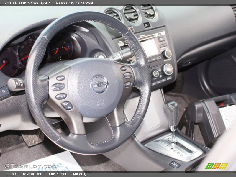 Ocean Gray / Charcoal 2010 Nissan Altima Hybrid