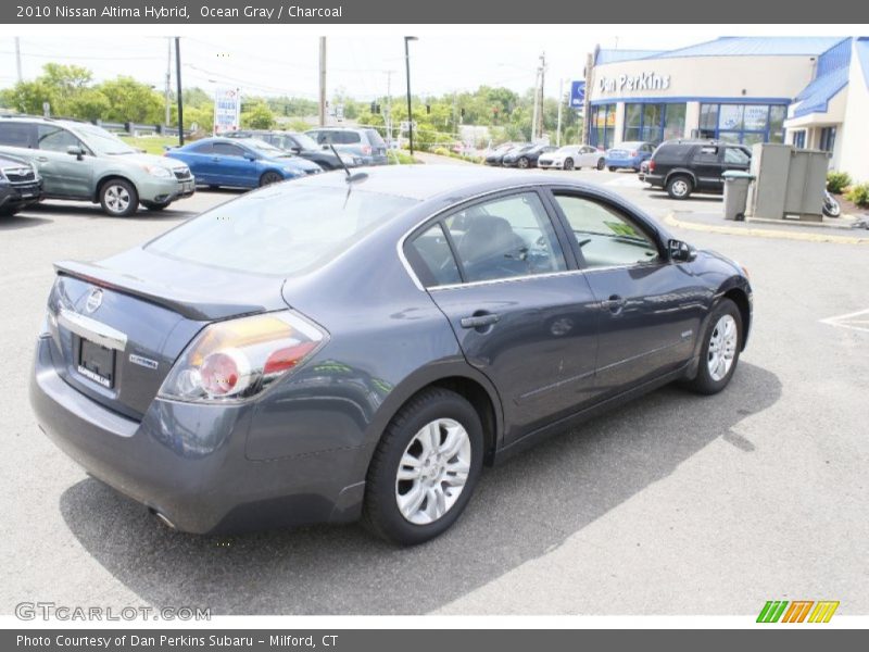 Ocean Gray / Charcoal 2010 Nissan Altima Hybrid