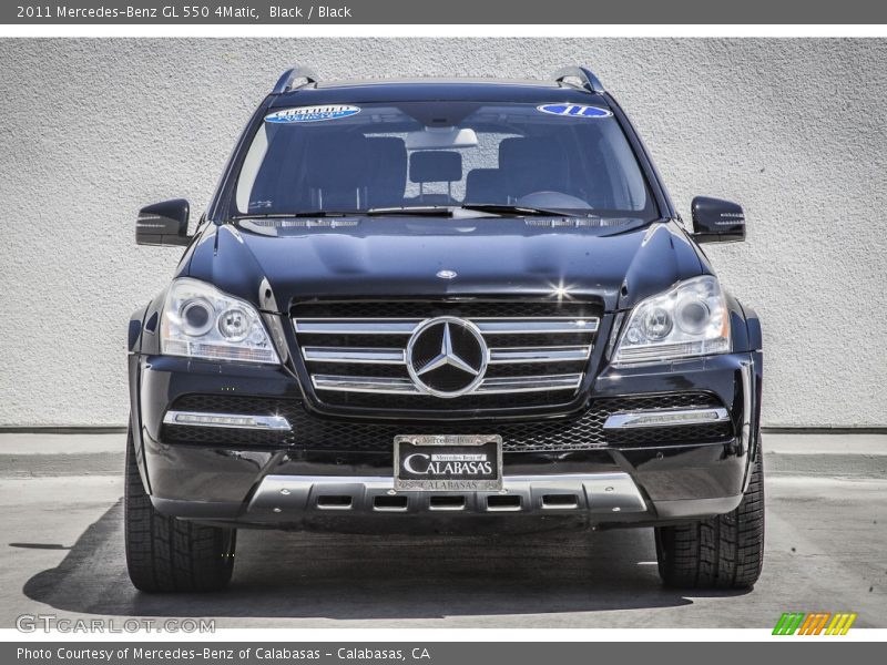 Black / Black 2011 Mercedes-Benz GL 550 4Matic