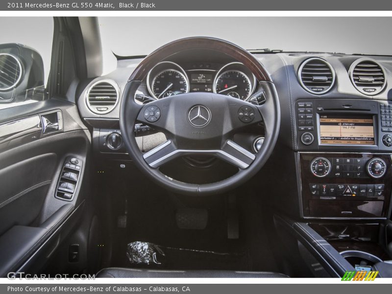 Black / Black 2011 Mercedes-Benz GL 550 4Matic
