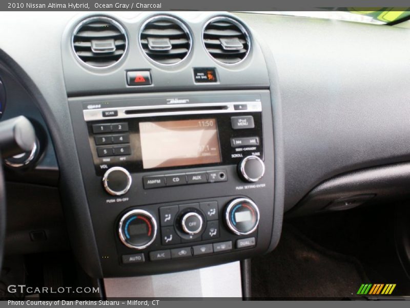 Ocean Gray / Charcoal 2010 Nissan Altima Hybrid