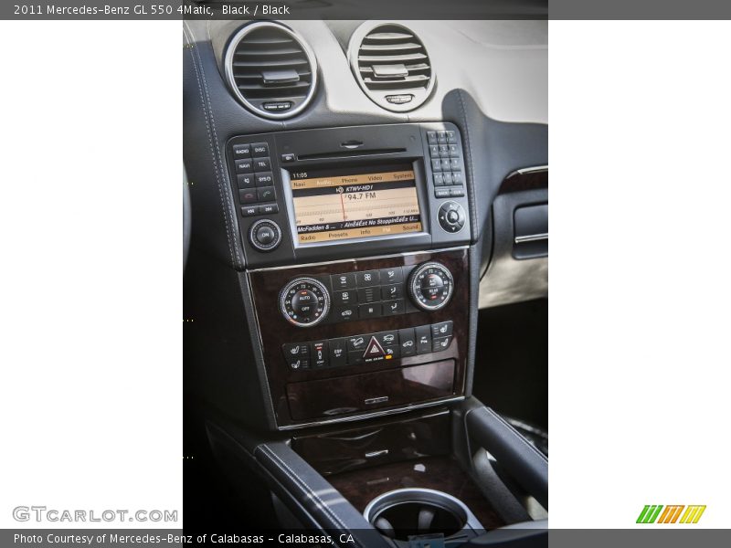 Black / Black 2011 Mercedes-Benz GL 550 4Matic