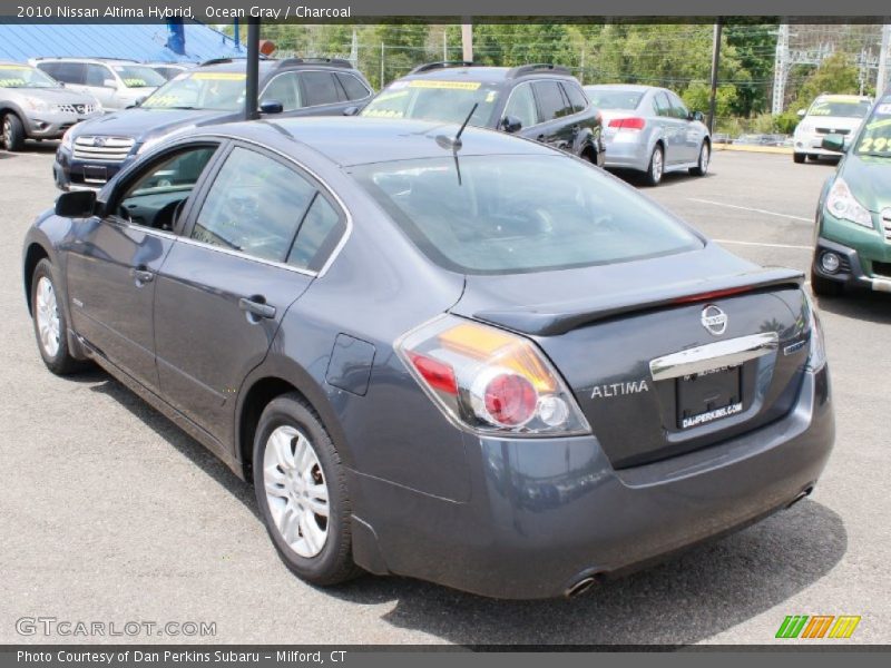 Ocean Gray / Charcoal 2010 Nissan Altima Hybrid