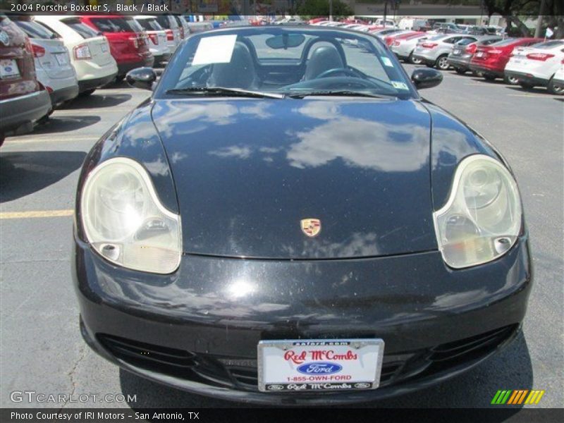 Black / Black 2004 Porsche Boxster S