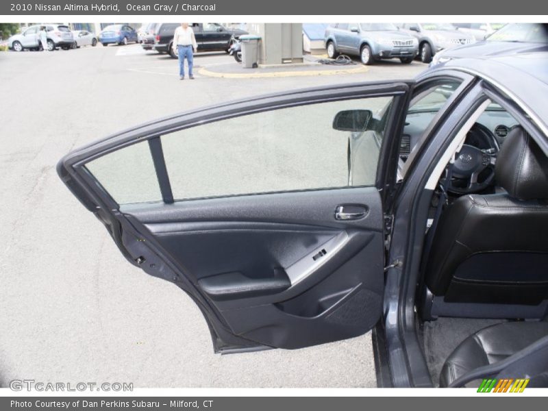 Ocean Gray / Charcoal 2010 Nissan Altima Hybrid