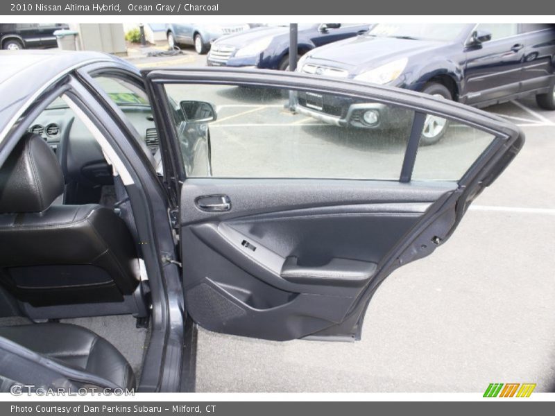 Ocean Gray / Charcoal 2010 Nissan Altima Hybrid