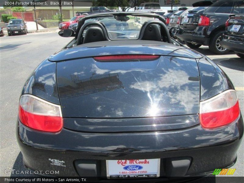 Black / Black 2004 Porsche Boxster S