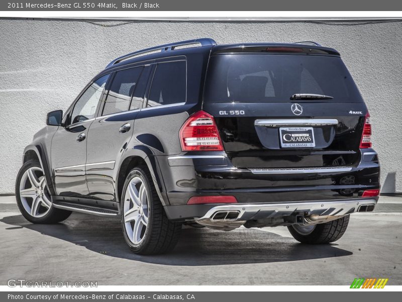 Black / Black 2011 Mercedes-Benz GL 550 4Matic
