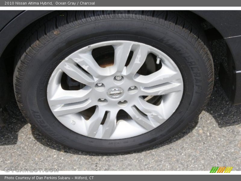 Ocean Gray / Charcoal 2010 Nissan Altima Hybrid