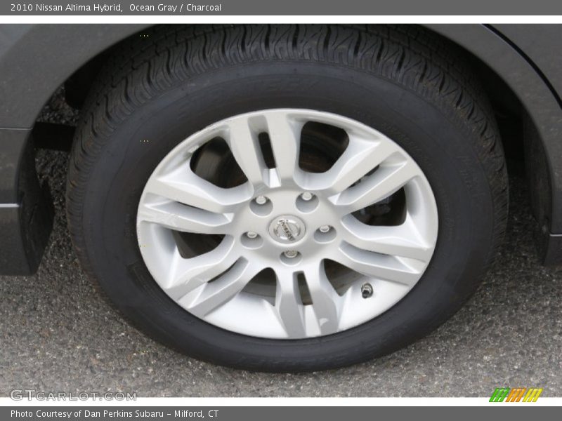 Ocean Gray / Charcoal 2010 Nissan Altima Hybrid