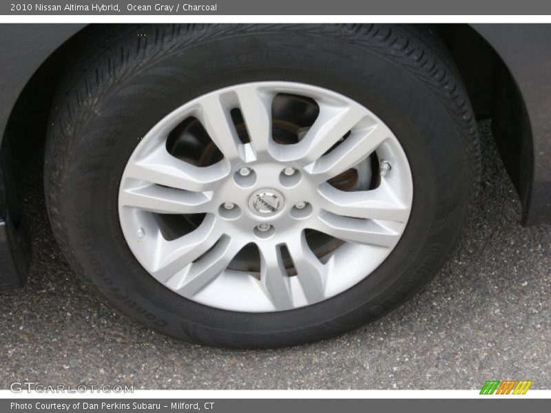 Ocean Gray / Charcoal 2010 Nissan Altima Hybrid