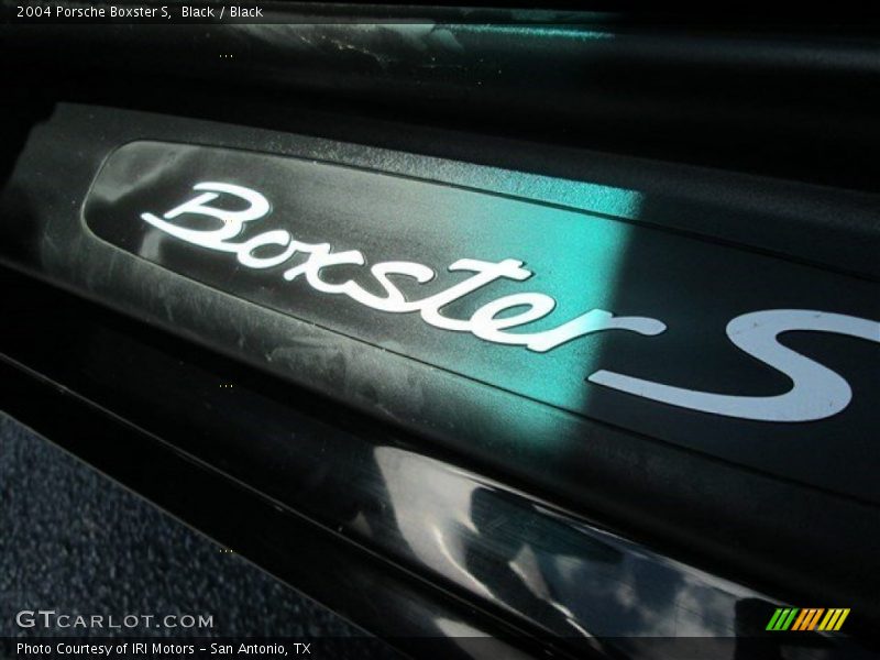Black / Black 2004 Porsche Boxster S