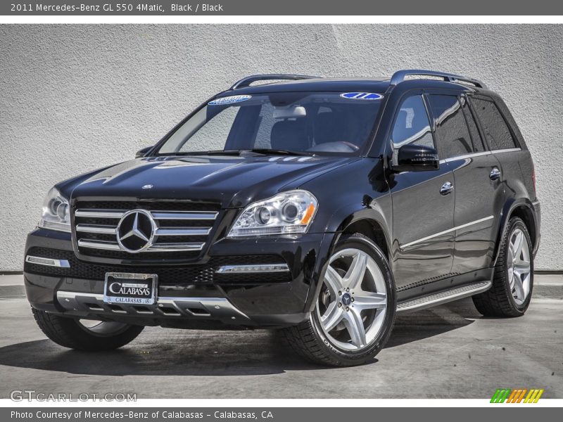 Black / Black 2011 Mercedes-Benz GL 550 4Matic