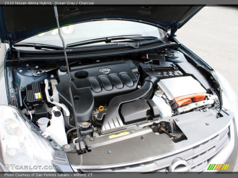 Ocean Gray / Charcoal 2010 Nissan Altima Hybrid