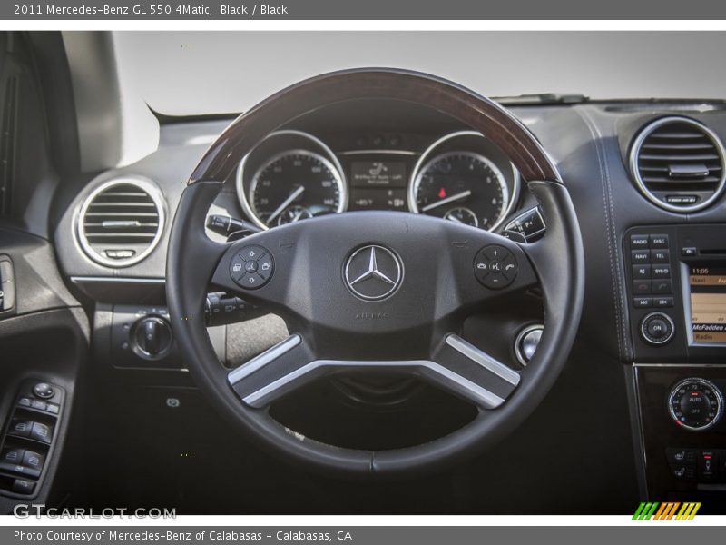 Black / Black 2011 Mercedes-Benz GL 550 4Matic