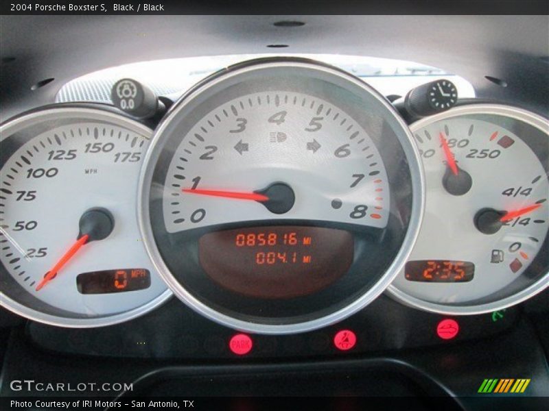 Black / Black 2004 Porsche Boxster S