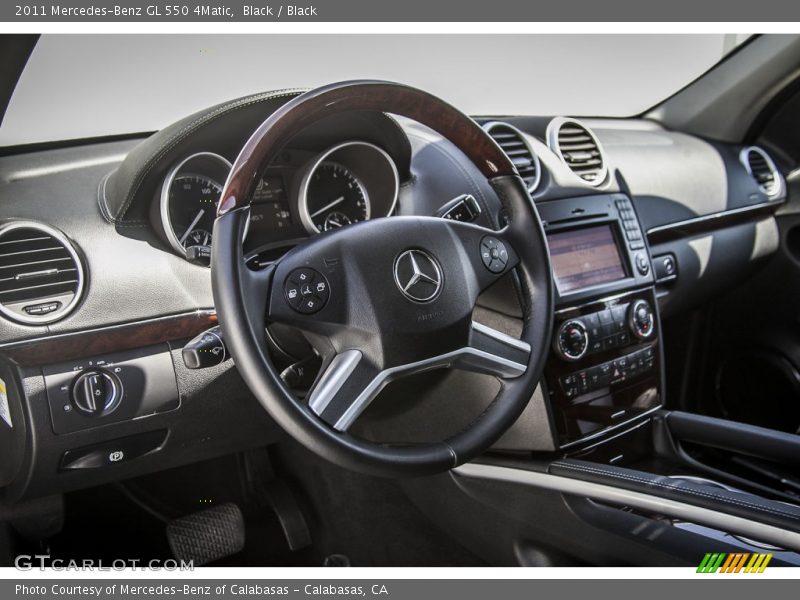 Black / Black 2011 Mercedes-Benz GL 550 4Matic