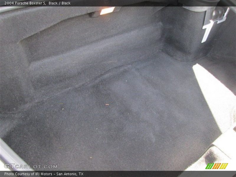 Black / Black 2004 Porsche Boxster S
