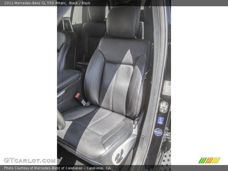 Black / Black 2011 Mercedes-Benz GL 550 4Matic
