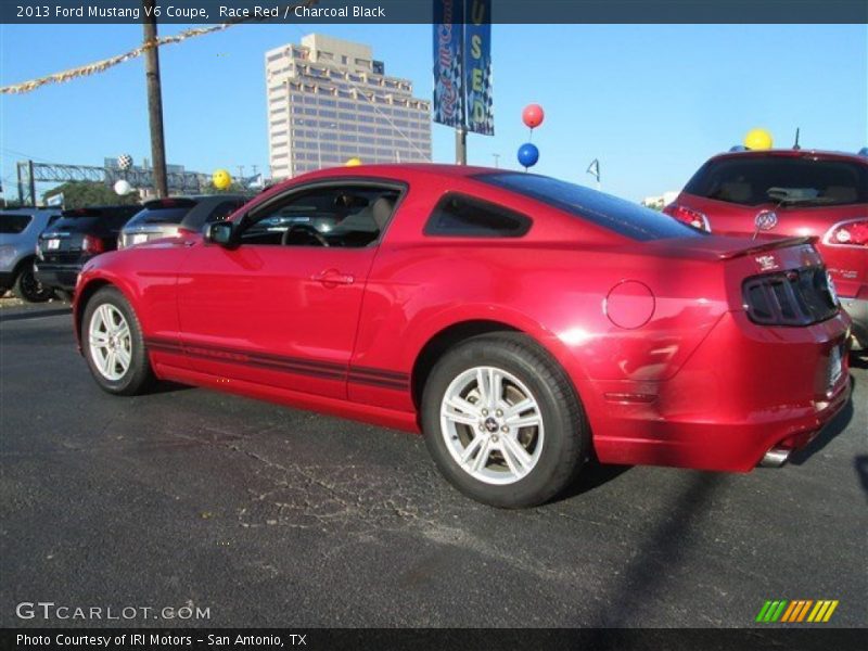 Race Red / Charcoal Black 2013 Ford Mustang V6 Coupe