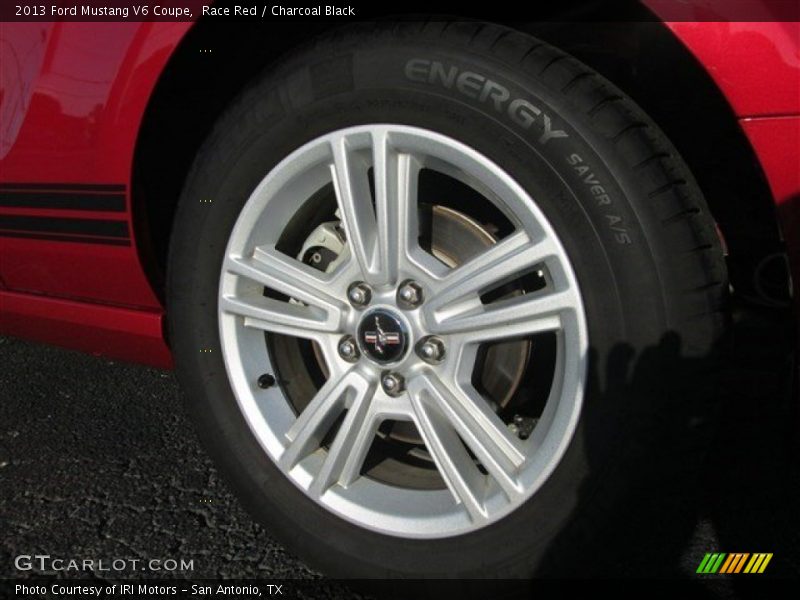 Race Red / Charcoal Black 2013 Ford Mustang V6 Coupe