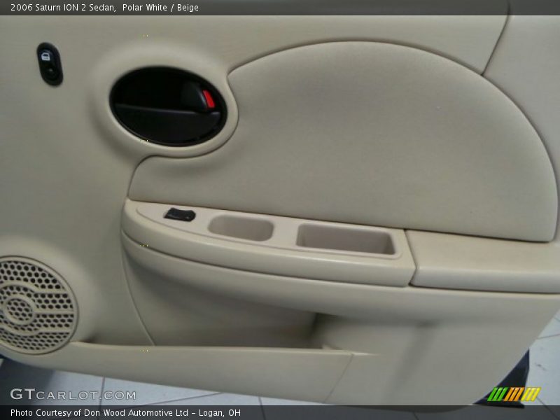 Polar White / Beige 2006 Saturn ION 2 Sedan