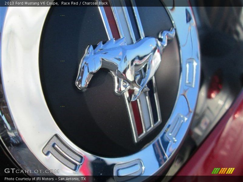 Race Red / Charcoal Black 2013 Ford Mustang V6 Coupe