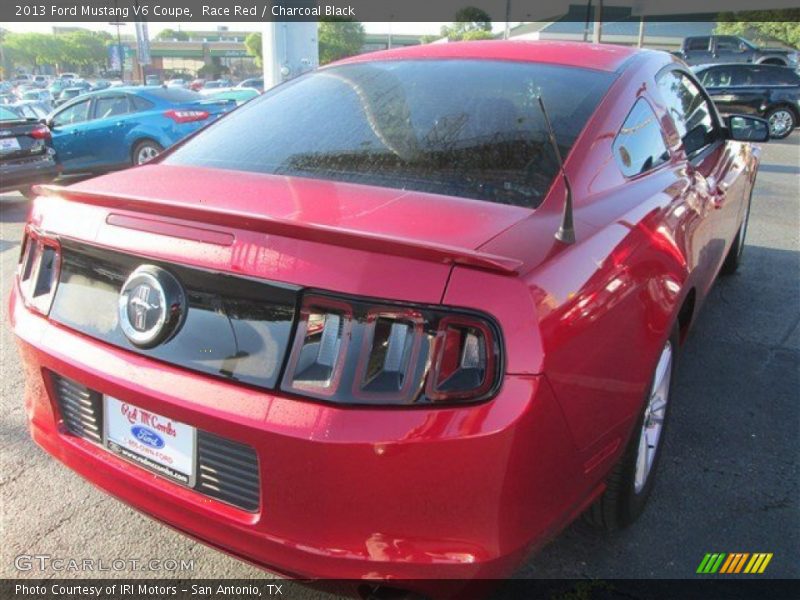Race Red / Charcoal Black 2013 Ford Mustang V6 Coupe