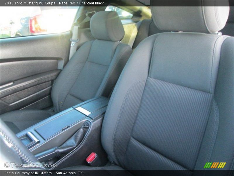 Race Red / Charcoal Black 2013 Ford Mustang V6 Coupe