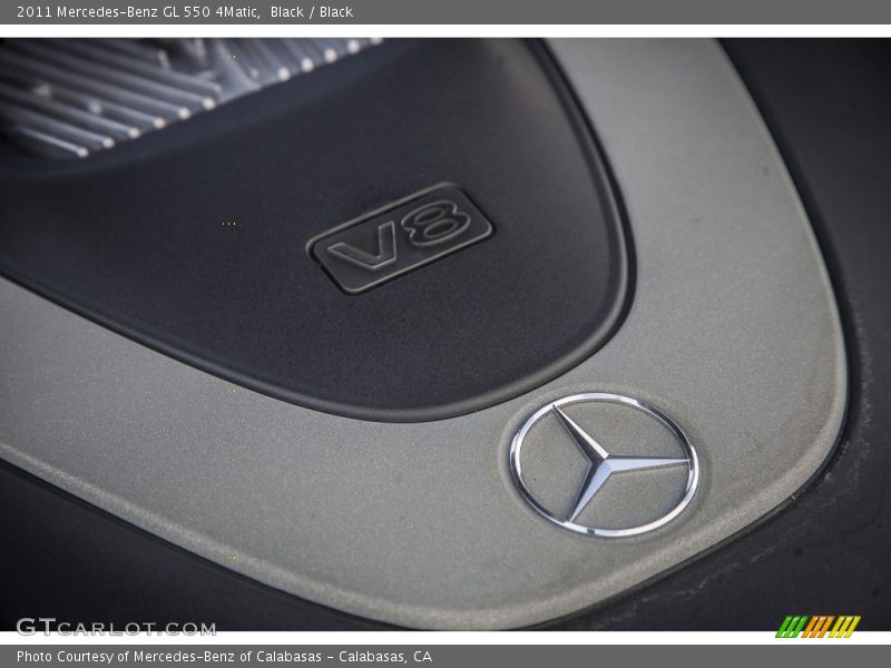 Black / Black 2011 Mercedes-Benz GL 550 4Matic