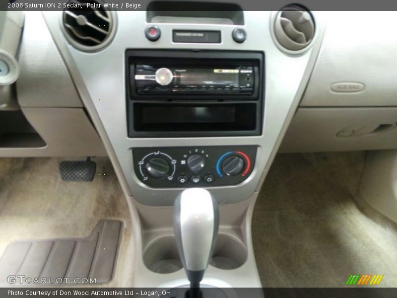 Polar White / Beige 2006 Saturn ION 2 Sedan